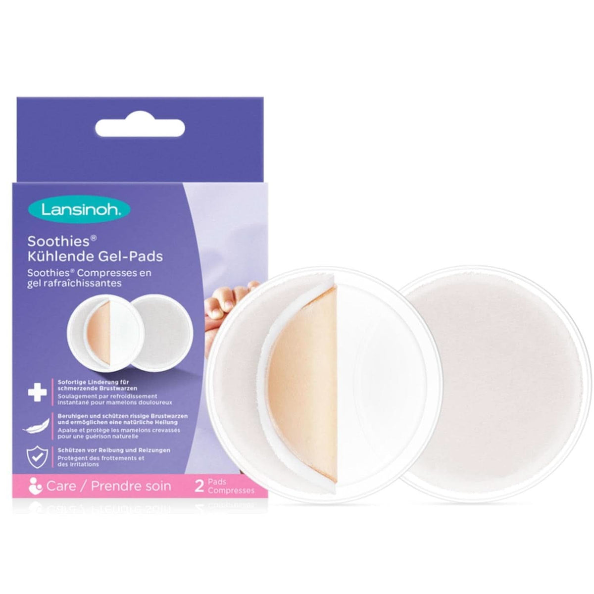 Lansinoh I Soothies Kühlgelkompressen Zubehör Essen und Stillen Bebe Naty Shop