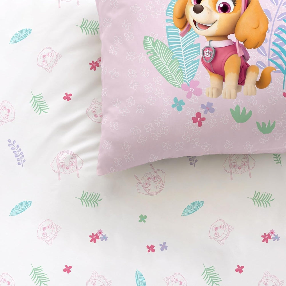 Lenjerie de pat, Patrula Catelusilor (Paw Patrol), 100% bumbac Lenjerie de pat - copii Naty Shop