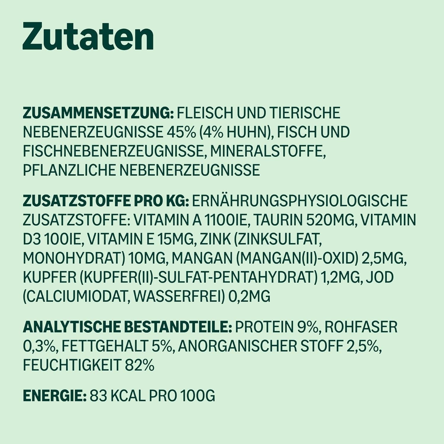 Hrană umedă pentru pisici fără cereale de la Amazon, la conservă, bucăți de pui în jeleu, 12 x 405 g