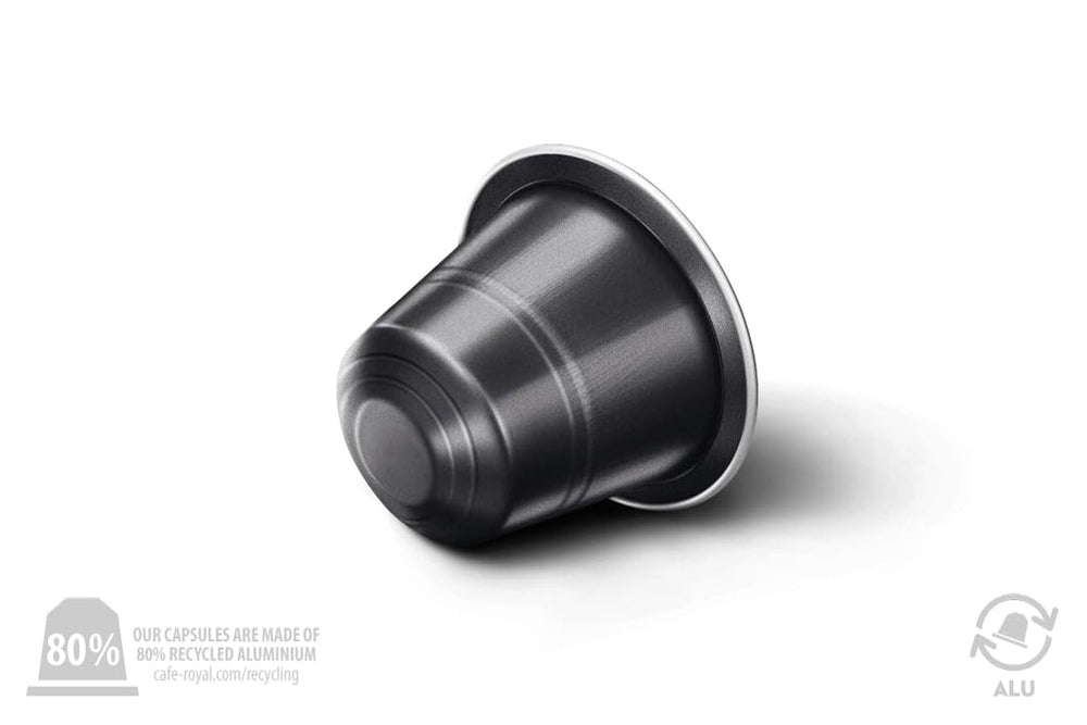 Café Royal Ristretto – Nespresso®-kompatible Kaffeekapseln, 100 % Arabica, intensiv, dunkle Röstung, Intensität 11/12, Rainforest Alliance, 36 Kapseln