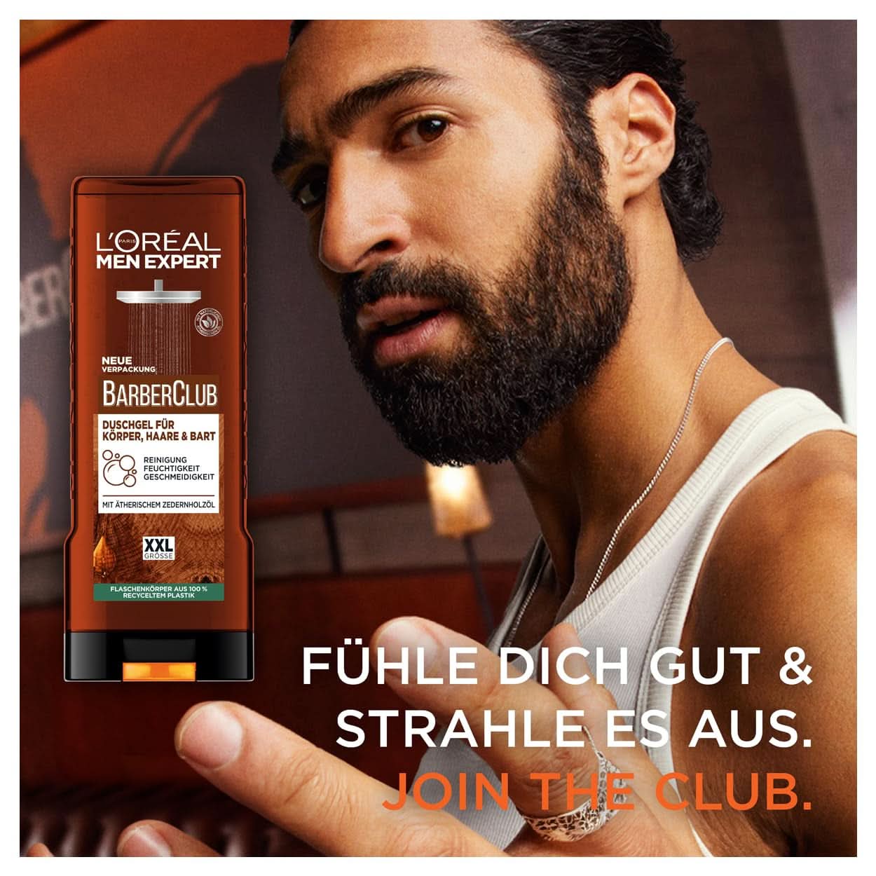 L'Oréal Men Expert XXL Duschgel und Shampoo für Männer, 400 ml Naty Shop