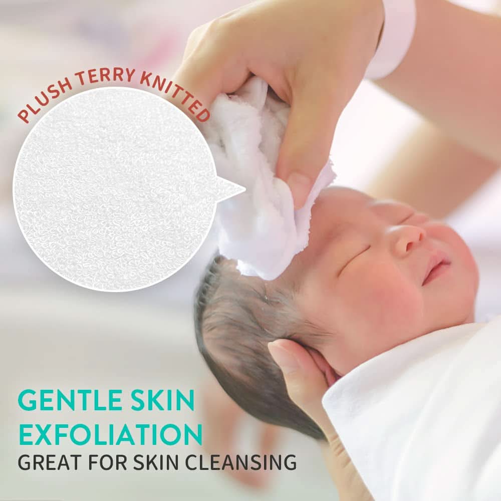 Prince Lionheart, 9400 Pânze de bambus reutilizabile Warmies, Wit Count Servetele Umede Bebelusi Naty Shop