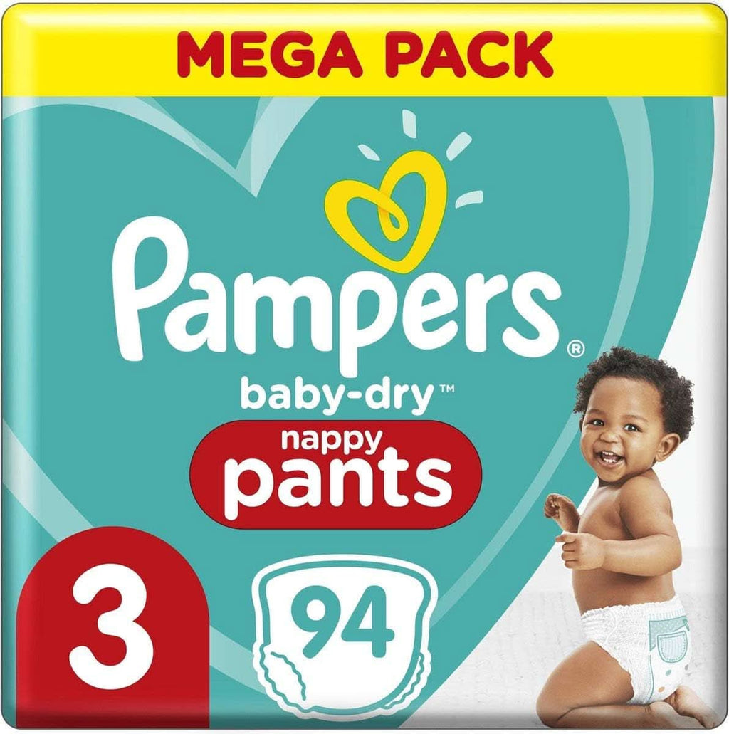 Scutece Pampers, versiunea clasica, diverse marimi Mama si Copilul Naty Shop 3 (94 buc)