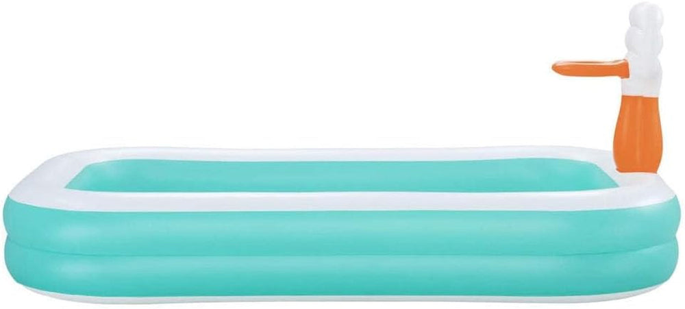 Piscină Bestway Family Dunk N' Splash cu coșuri de baschet 251 x 168 x 102 cm