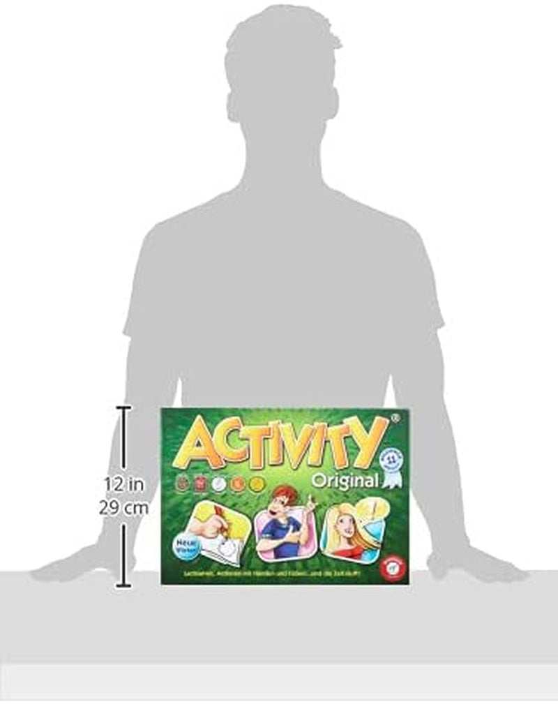 Piatnik 6028 - Joc original cu activități | Joc clasic pentru petreceri și seri de jocuri | Sunt necesare pantomimă, desen și explicații | 2.640 de termeni noi | Maxim 16 jucători posibili