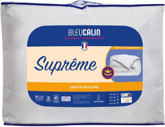 Supreme Decke Bleu Câlin, sehr warm, extra weicher Umschlag, superweich, Hotelkomfort, 140 x 200 cm Bettdecken und Steppdecken Naty Shop