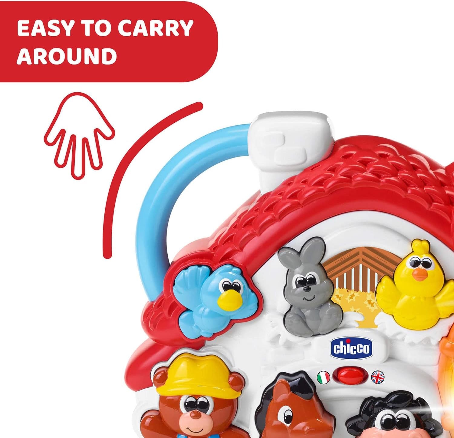 Chicco Ma New Farm, bilingv, stivuibil Jucarii Bebe Naty Shop