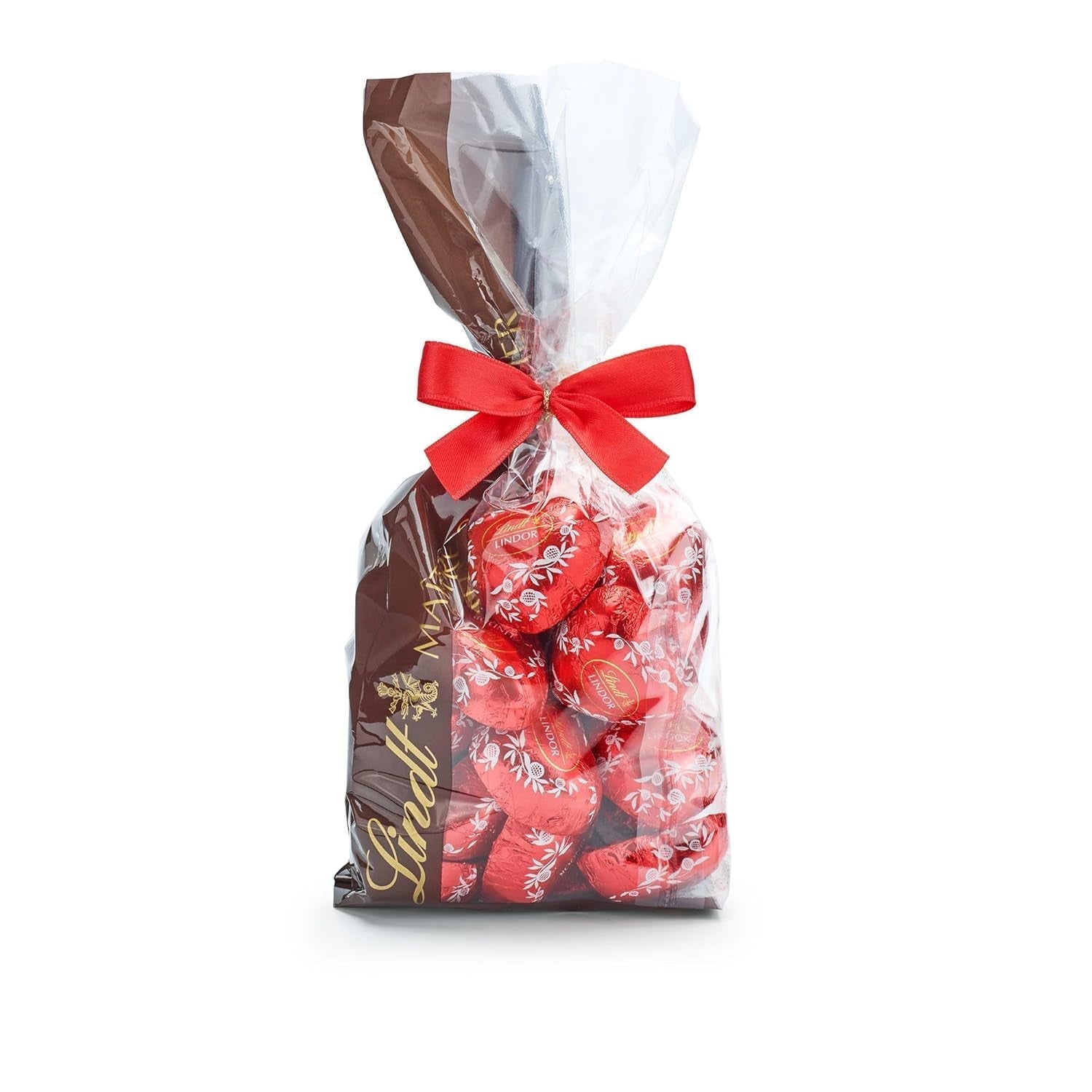 Lindt Chocolate LINDOR Schokoladenherzen, 500 Gramm Pralinen Naty Shop Milchschokolade