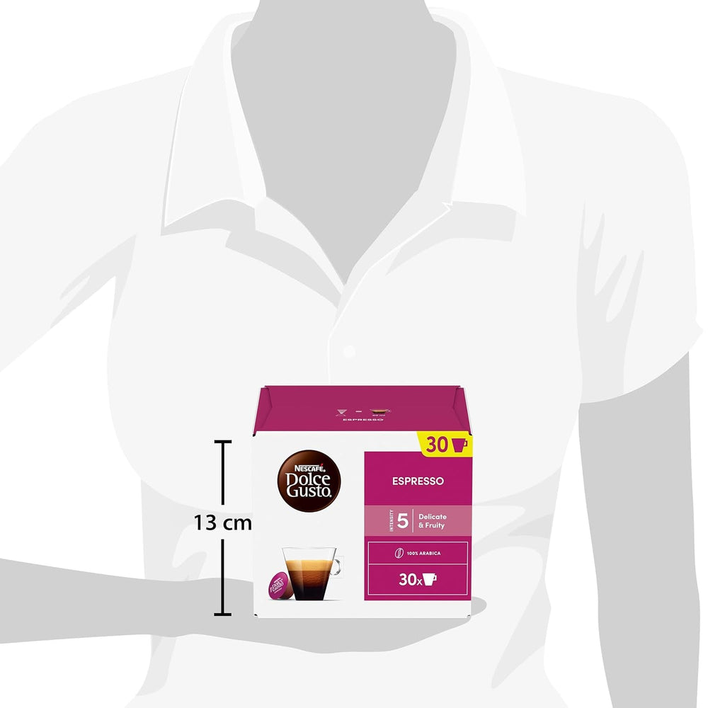 NESCAFÉ DOLCE GUSTO Espresso Kaffeekapseln 3er Vorratspack (3 x 30 Kapseln)