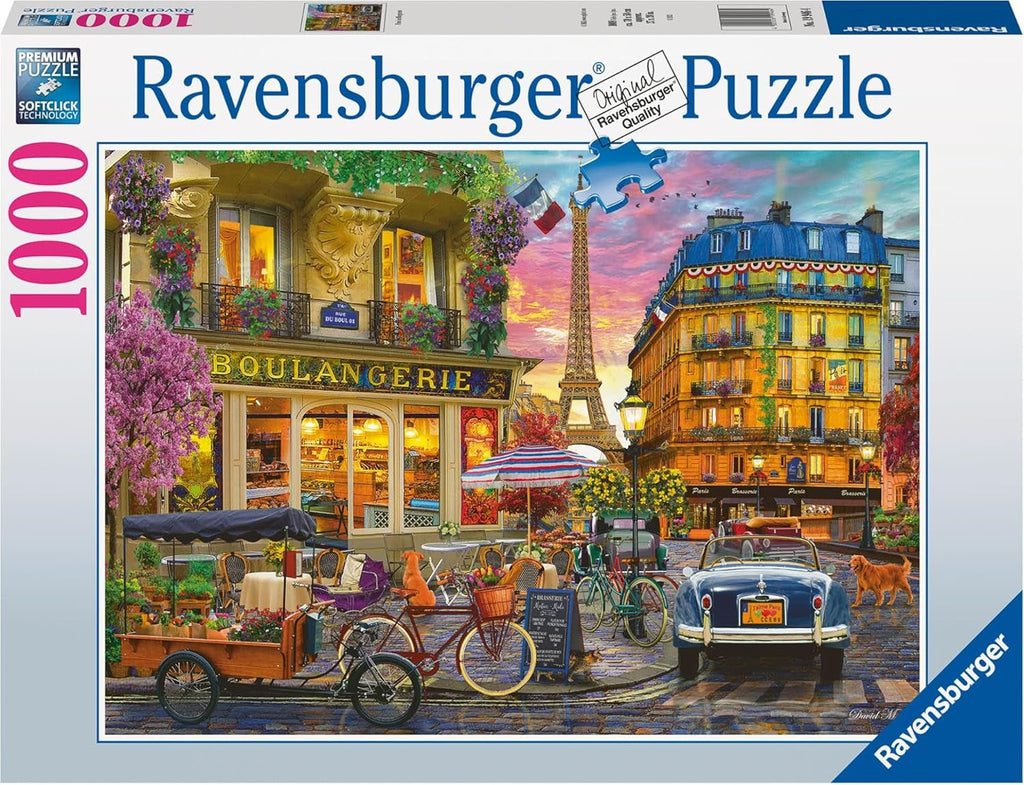 Ravensburger Puzzle 12000885 - Paris în zori - puzzle jigsaw de 1000 de piese pentru adulți și copii de peste 14 ani Puzzle Naty Shop Design vechi