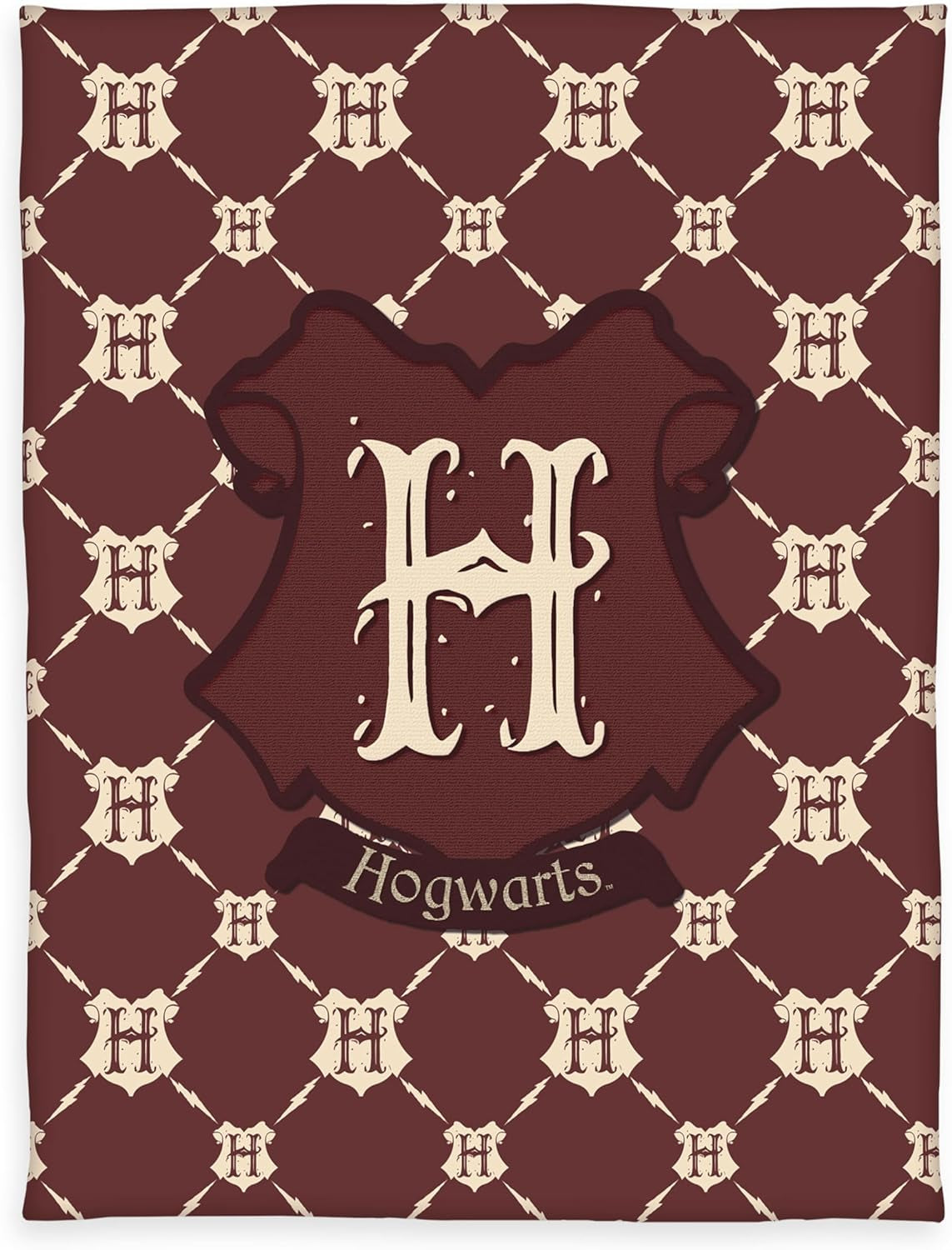 Pătură din fleece Harry Potter, 130 X 170 Cm, 100% poliester, fleece, 7574413127523, maro/bej Paturi si Cuverturi Besuche den Herding-Store Titlu implicit