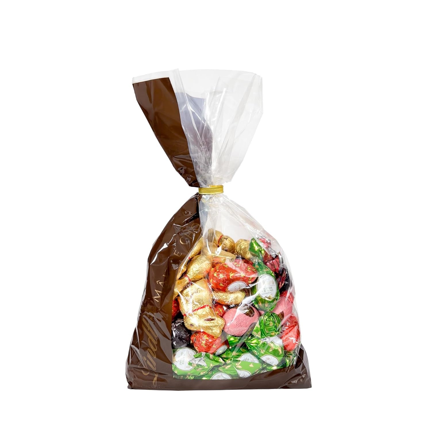 Ciocolată Lindt | Asortiment LINDOR | 1371g | 110 trufe în ciocolată fină cu umplutură care se topește în gură | Cadou de ciocolată de împărțit