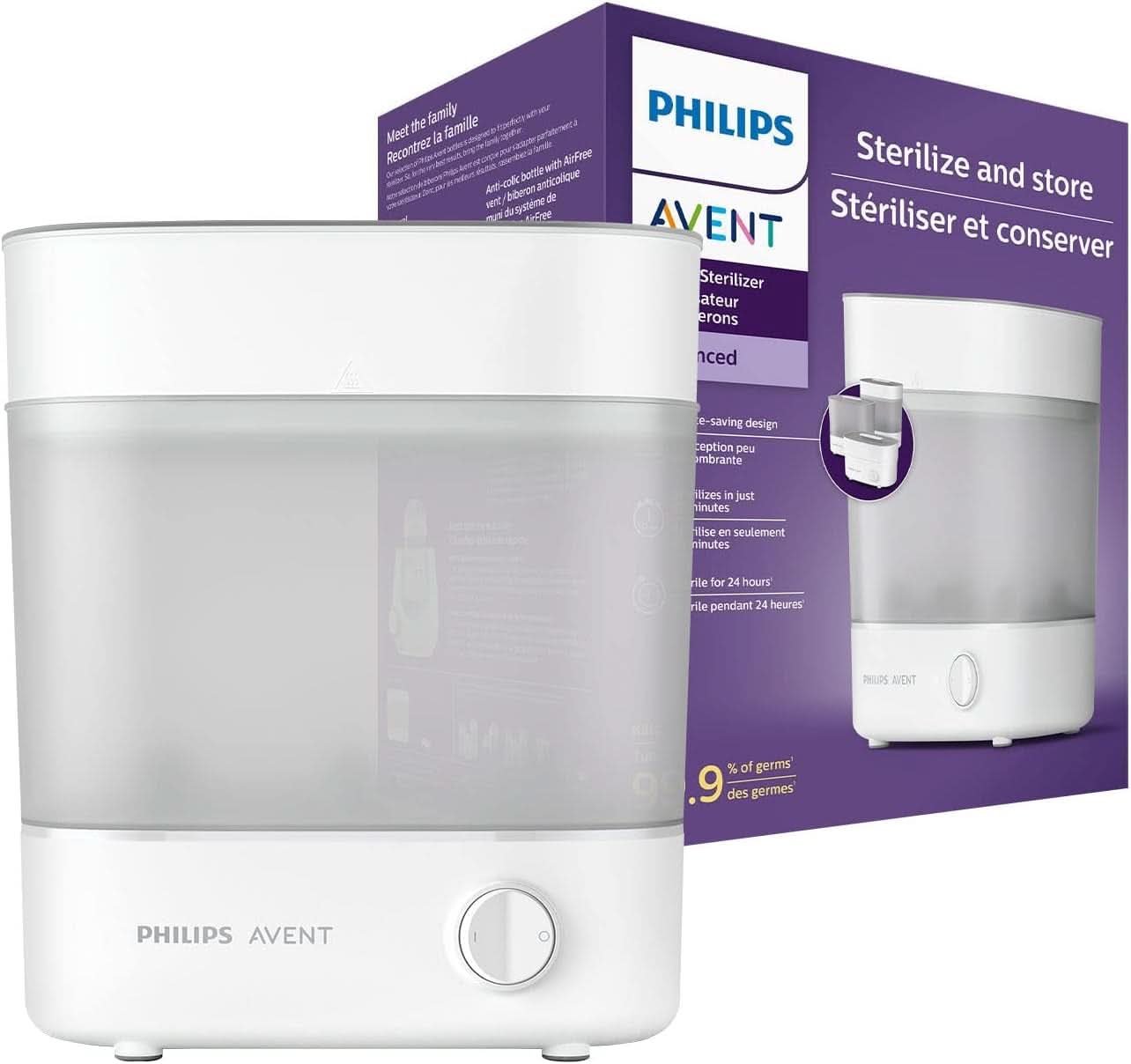 Philips Avent elektrische Milchpumpe, Geschenkset Lebensmittel- und Stillzubehör Bebe Naty Shop
