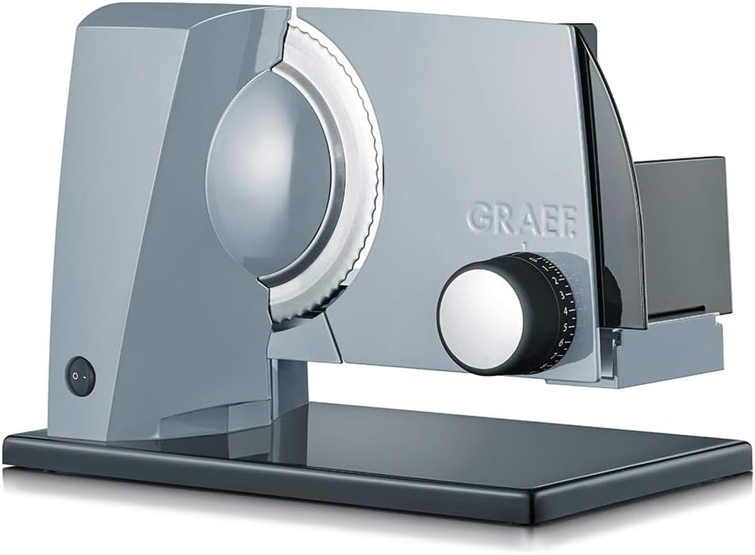 GRAEF Sliced Kitchen S11000, elektrischer Allesschneider Rasnite und Allesschneider Naty Shop Silver
