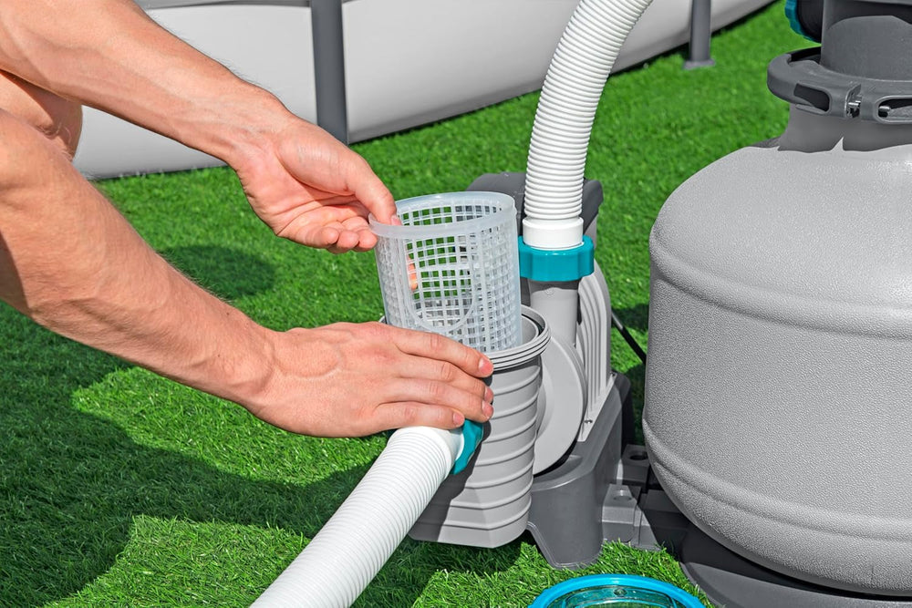 Sistem de filtrare cu nisip Bestway cu temporizator, 5.678 l/h, 230 W