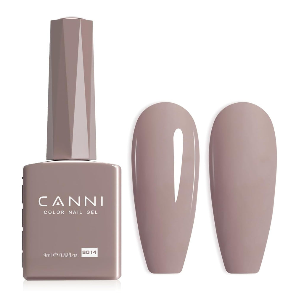 Ojă gel CANNI, semipermanentă, violet închis, ojă, gel UV, se detașează prin înmuiere, manichiură