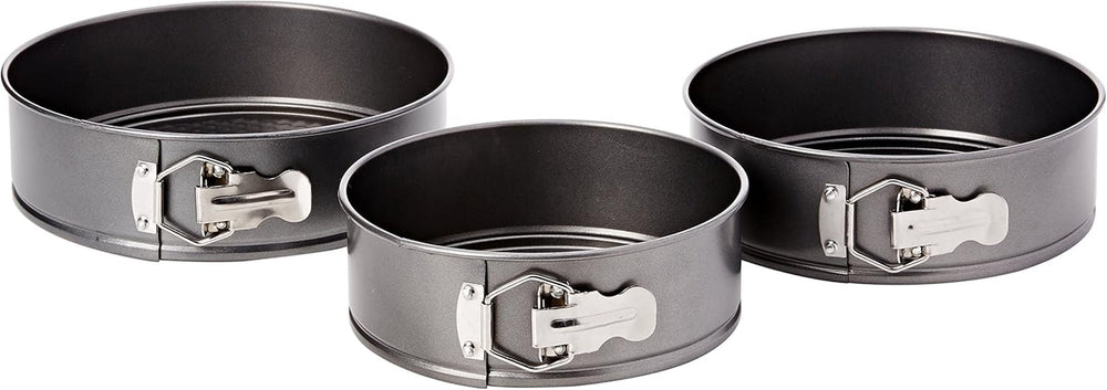 Chef Aid, Backbleche, verschiedene Modelle und Größen Formen und Backbleche Naty Shop Springform-Set, 3Er-Pack