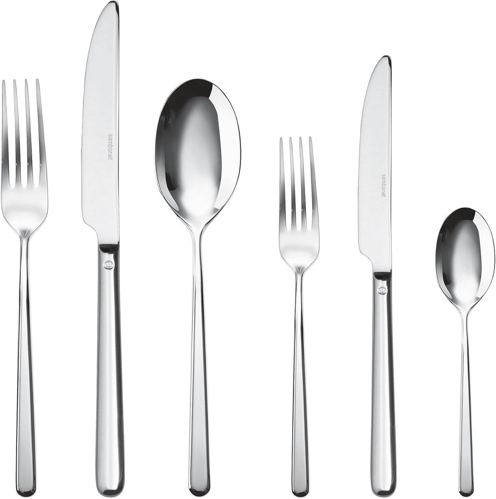 Sambonet 52513-83 Besteck 36 Teile, Edelstahl Küche Naty Shop