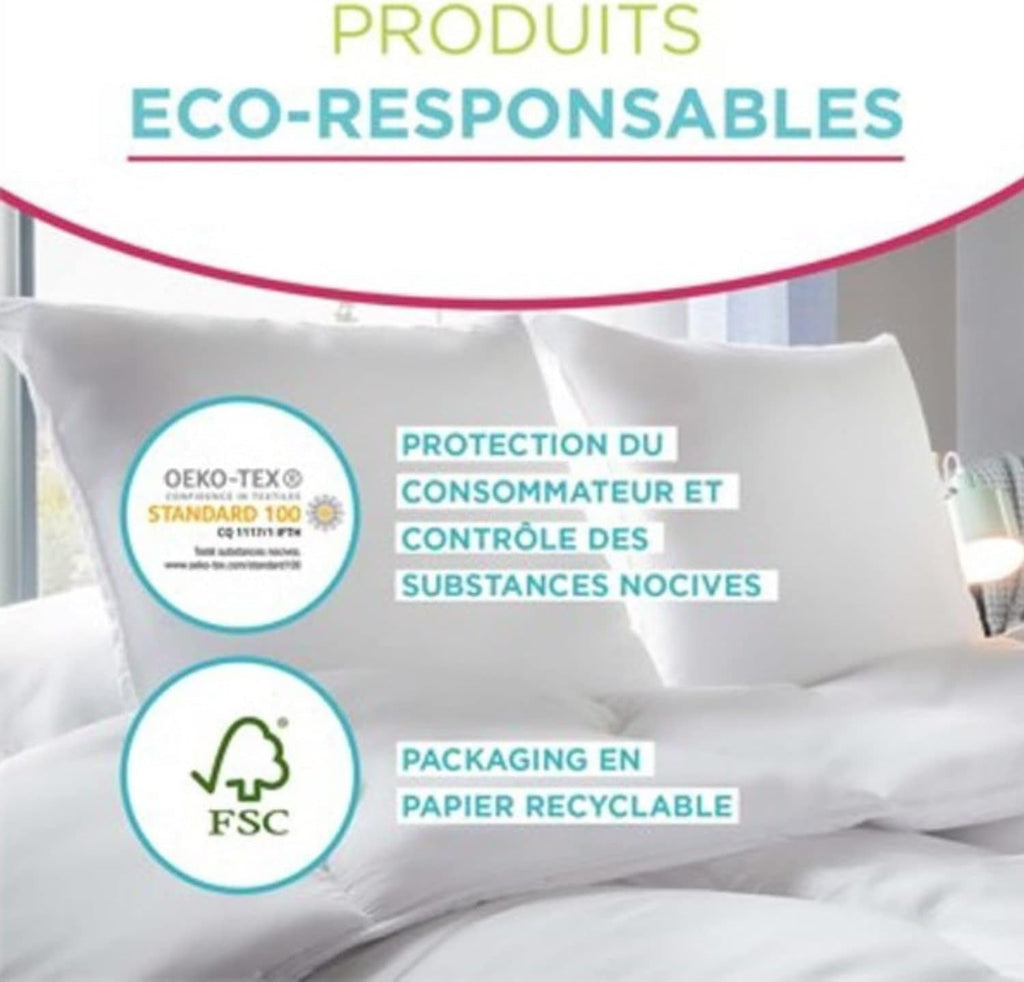 Blanrève cuvertură de plapumă Imprimat sau simplu, Temperat, Pentru pat dublu, Ușor de întreținut, 240 X 220 Cm, Gri, Alb Plapumi si pilote Naty Shop