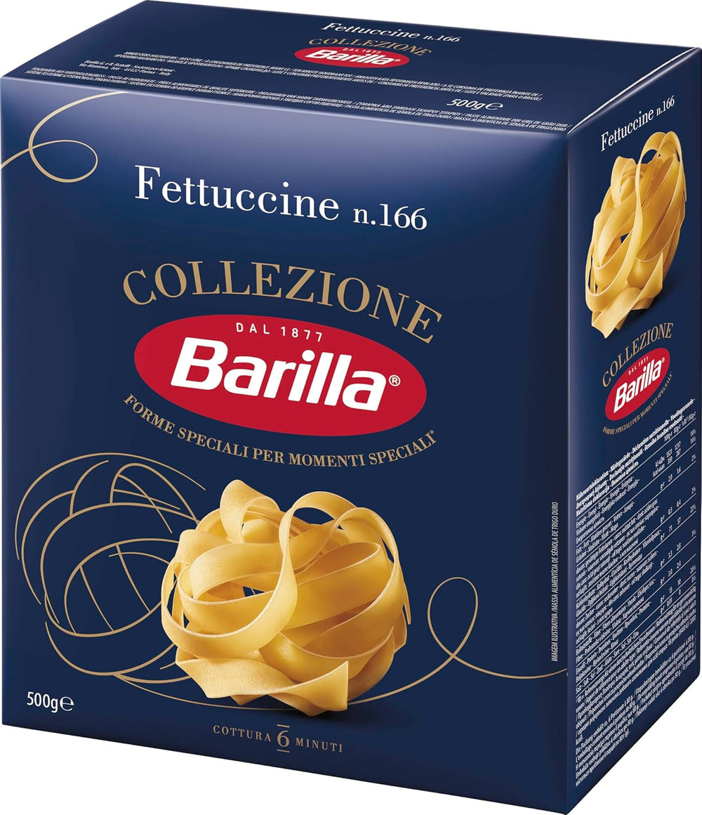 Paste Barilla Collezione Fettuccine, (1 x 500 g) (Pachet de 3)