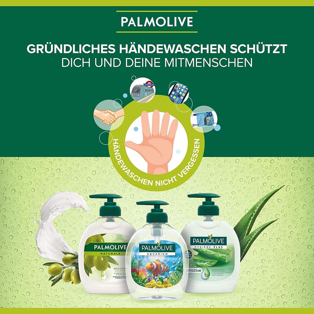 Palmolive Flüssige Handseife, Set 6 x 300 ml Naty Shop