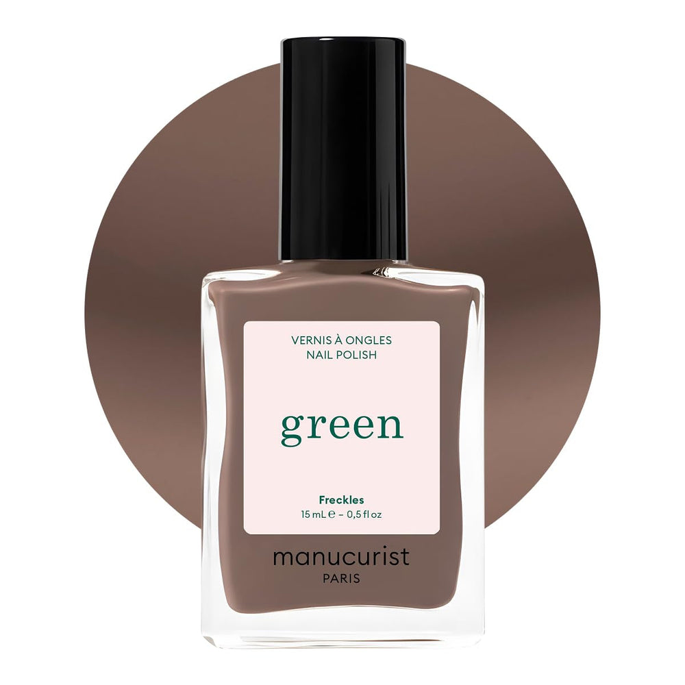 Manucurist Green - Oja Rosy Beige Shell Beige - Oja cu Uscare Rapidă - DIY Nails - Vegană 12-Free - Pe Bază de Plante - Oja - Fabricată în Franța