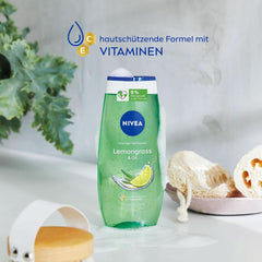 Gel de duș NIVEA Lemon Grass And Oil, 250 ml Duș și baie Naty Shop