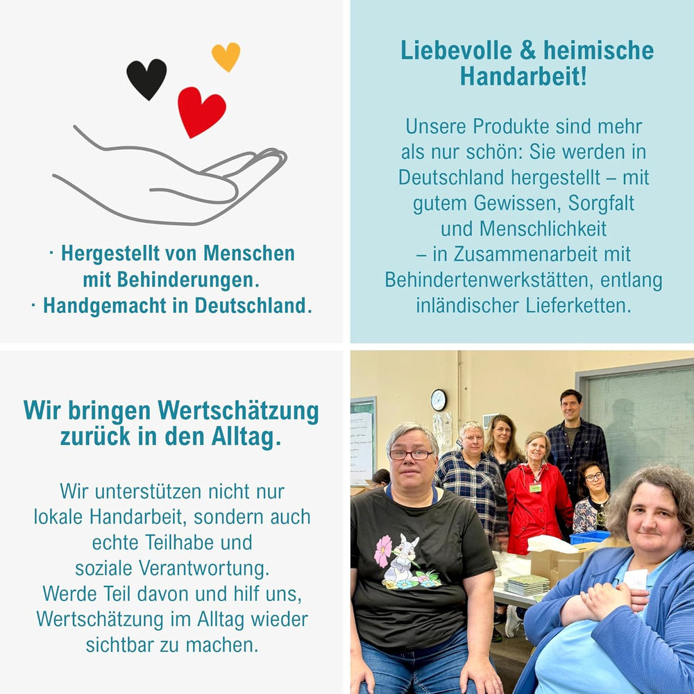 10x "Glück to grow" Samenbomben als Glücksbringer 2026 & Blumensamen Geschenk | Mitbringsel Erwachsene & kleine Gastgeschenke Silvester - Kleeblatt Glücksbringer Prüfung - inkl. Geschenkkarten Set