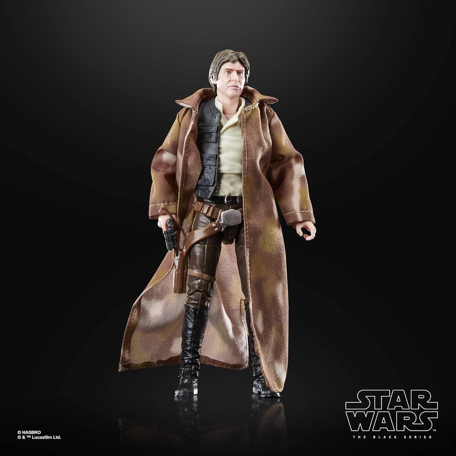 Star Wars Black Series Han Solo, 15 cm große Actionfigur Zu Wars: Die Rückkehr des Jedi-Ritters Actionfiguren Naty Shop
