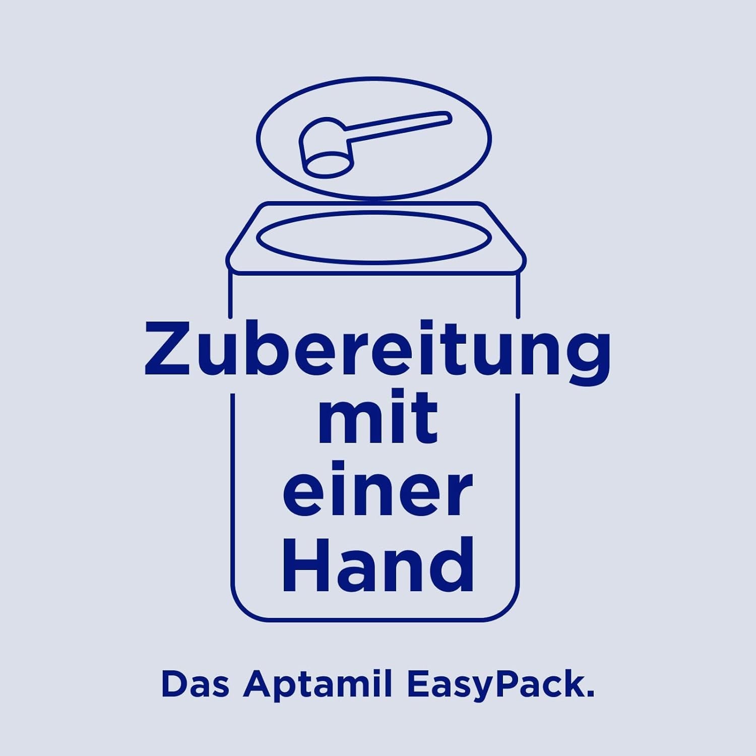 Aptamil Anti-Reflux - Formulă completă de la naștere, pentru gestionarea dietei, pentru vomă și regurgitație, hrană pentru bebeluși, lapte praf, 1 x 800 g