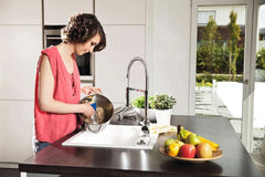 Vileda Glitzi, Spülschwamm für die Küche, mit antibakterieller Wirkung, stark saugfähig, Packung mit 18 Naty Shop Küchenreinigern