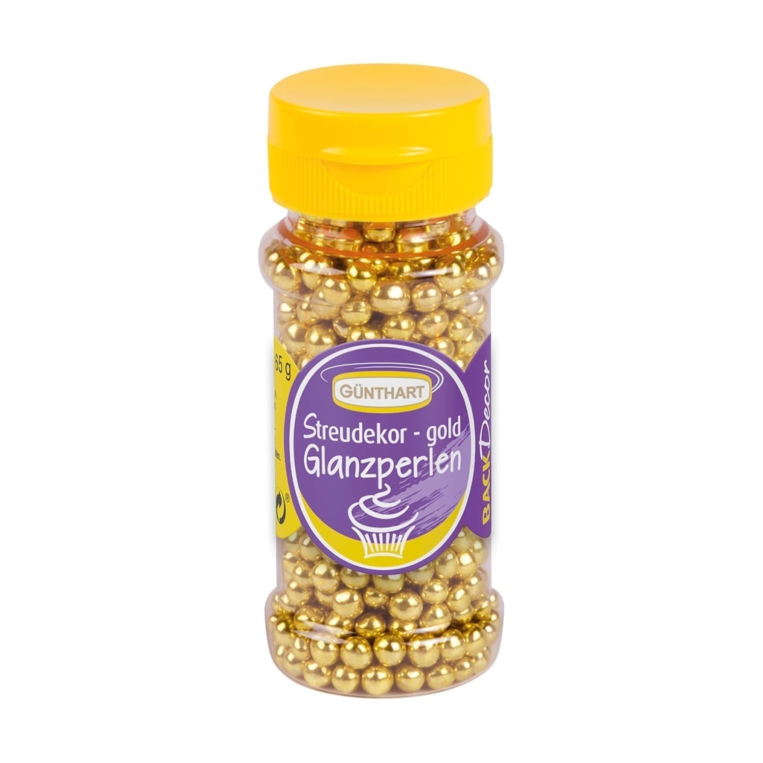 Günthart Backdecor, Perle strălucitoare aurii, 65 grame Naty Shop