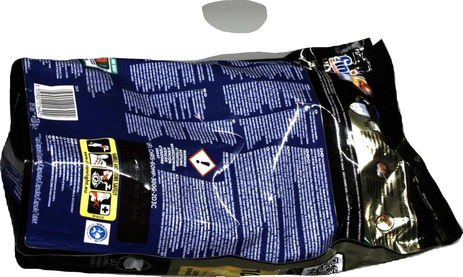 Finish Ultimate plus Infinity Shine Citrus Dishwasher Tabs – Tabs für die Spülmaschine, Intensivreinigung – 105 Kapseln, Zitrone Naty Shop