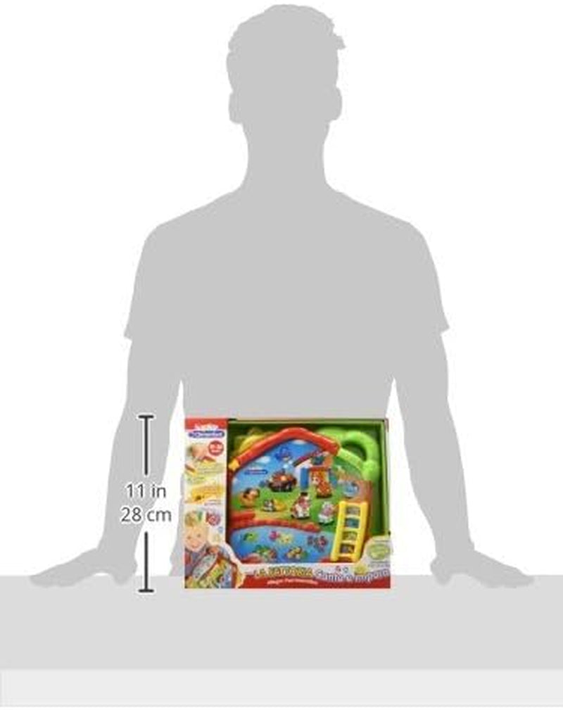 Clementoni 14989 La Fauernhof cântă și învață jocul Ita Playset Prima copilărie 871, Multicolor, 3 Jucarii Bebe Naty Shop