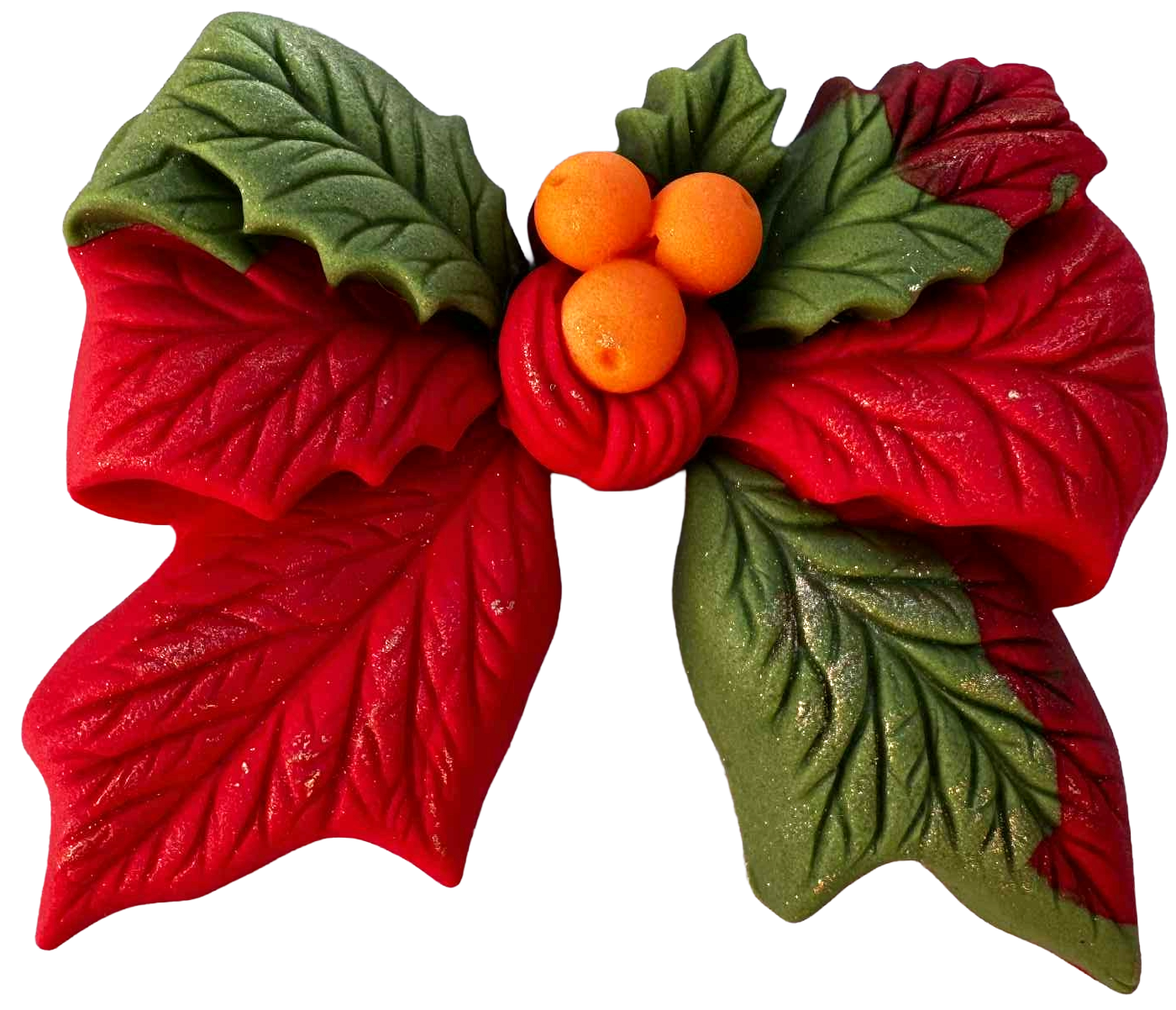 Essbare Dekoration, Weihnachtsblume