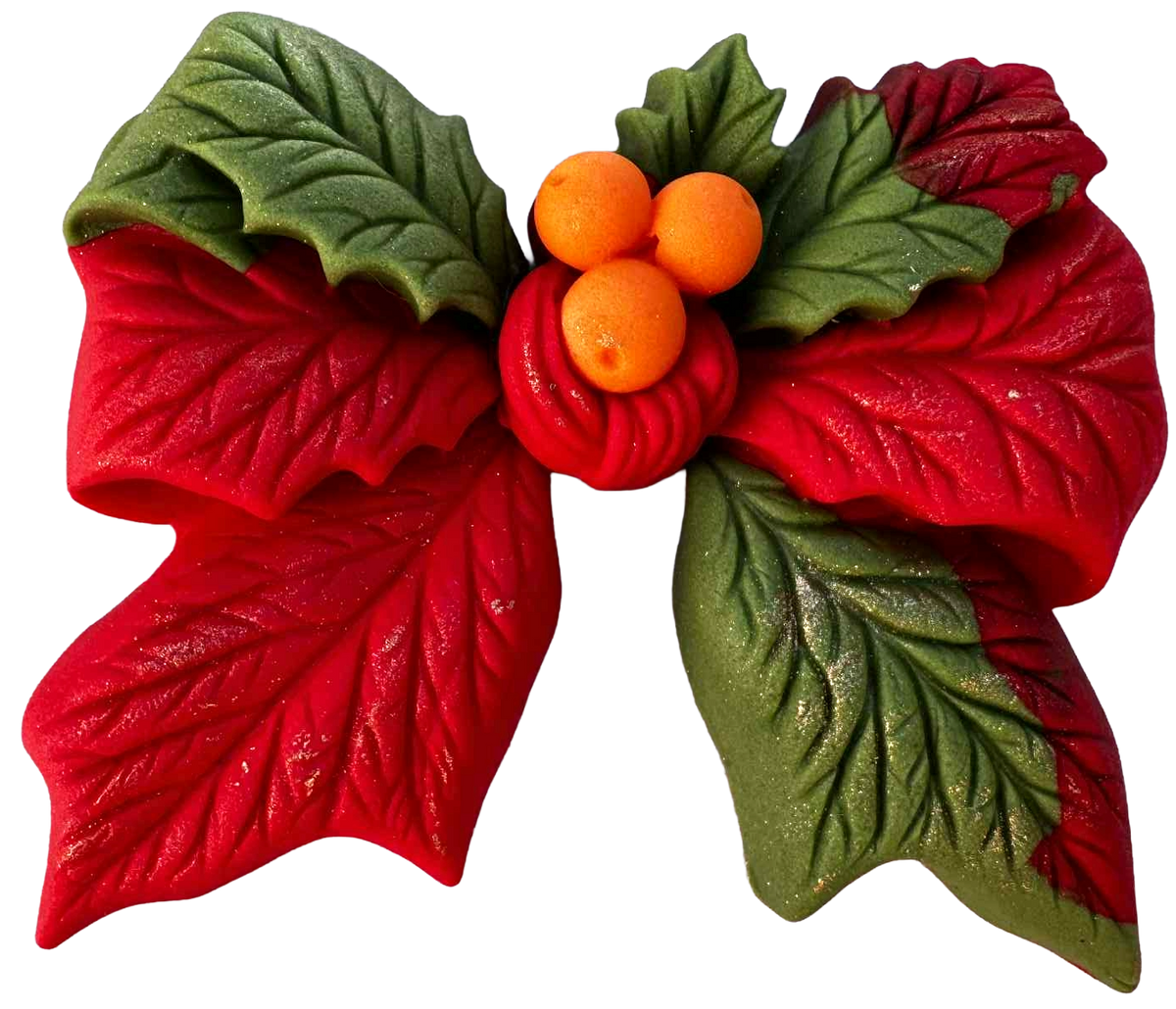 Essbare Dekoration, Weihnachtsblume