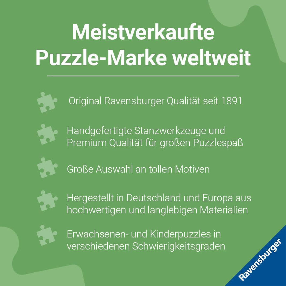 Ravensburger Puzzle Locuri scandinave 16740 - Reine, Lofoten, Norvegia - puzzle jigsaw de 1000 de piese pentru adulți și copii de peste 14 ani Puzzle Naty Shop