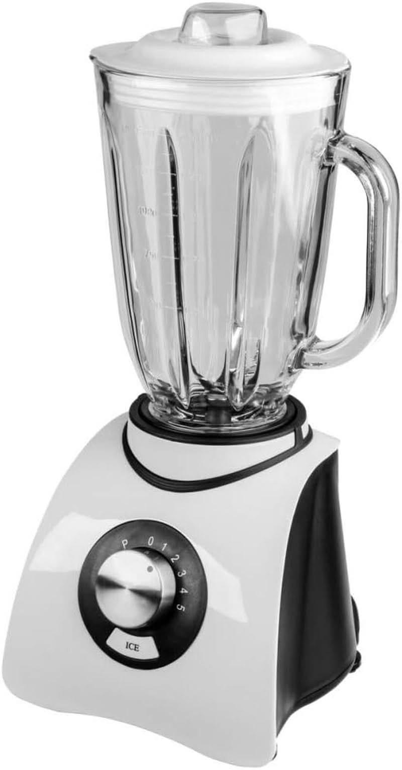 Gastroback 40898 Vital Basic, Mit integrierter Ice-Crush-Funktion, Leistungsstarker 600-Watt-Motormixer, Kunststoff, 1,5 Liter, Weiß Kitchen Naty Shop