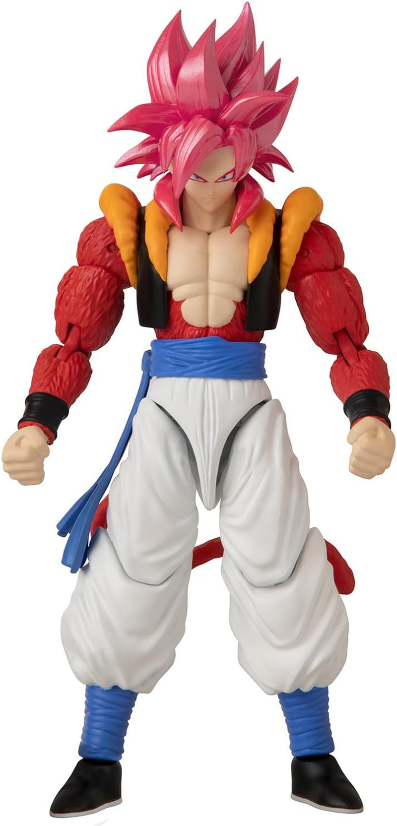 BANDAI - Dragon Ball Super - Dragon Stars Figur 17 cm - Goku Ultra Instinct - Offizielle Dragon Ball Lizenz - Goku Gelenkfigur - Spielzeug für Kinder ab 4 Jahren - 35994J Actionfiguren Naty Shop Super Saiyajin 4 Gogeta