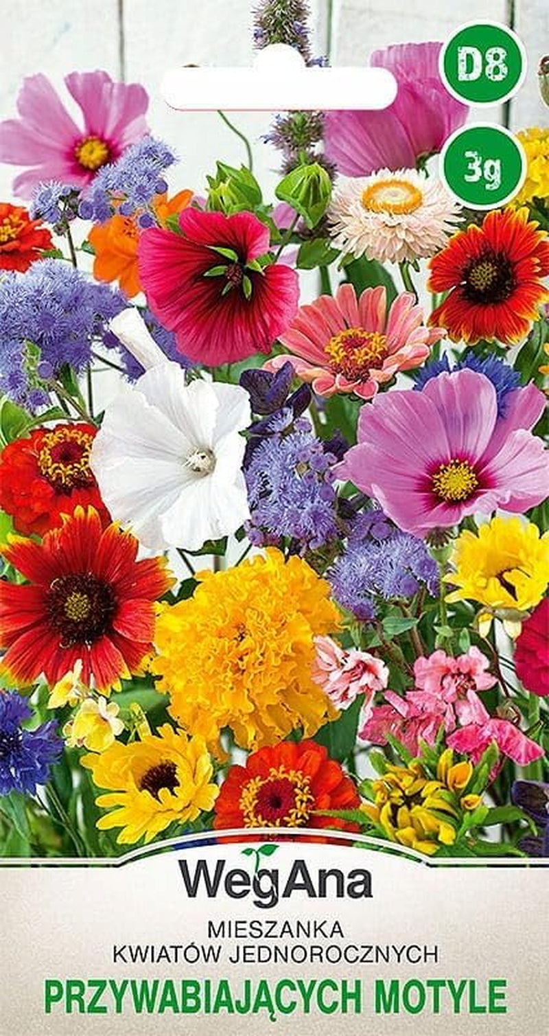 Semințe Cosmos Sensation Mix 1g, Mix Cosmos Flori de vară, Plante de grădină Plante de balcon, Semințe de flori