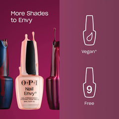 OPI Nail Envy – întăritor vegan pentru unghii deteriorate – îngrijire restauratoare a unghiilor cu tehnologie Tri-Flex și biotină – pentru unghii naturale cu 95% mai puternice* într-o săptămână