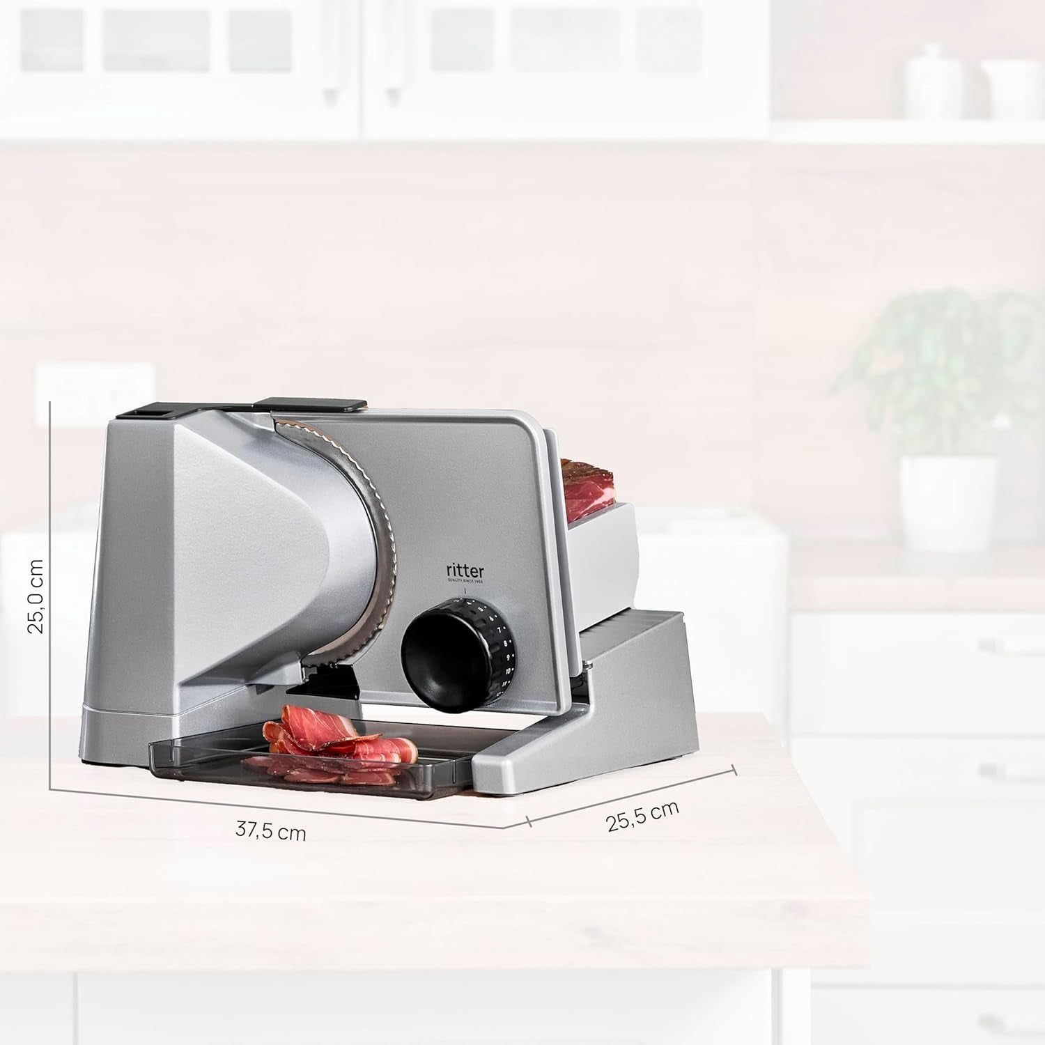 Ritter Solida 4, elektrischer Allesschneider mit mehreren Funktionen Rasnite und Allesschneider Naty Shop