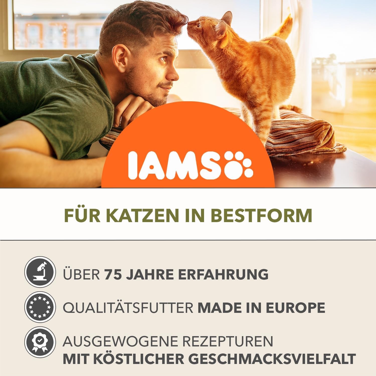 IAMS Delights Land Collection Hrană umedă pentru pisici fără cereale - Pachet multiplu cu varietăți de carne în sos, hrană umedă fără cereale pentru pisici de la 1 an, 12 x 85 g