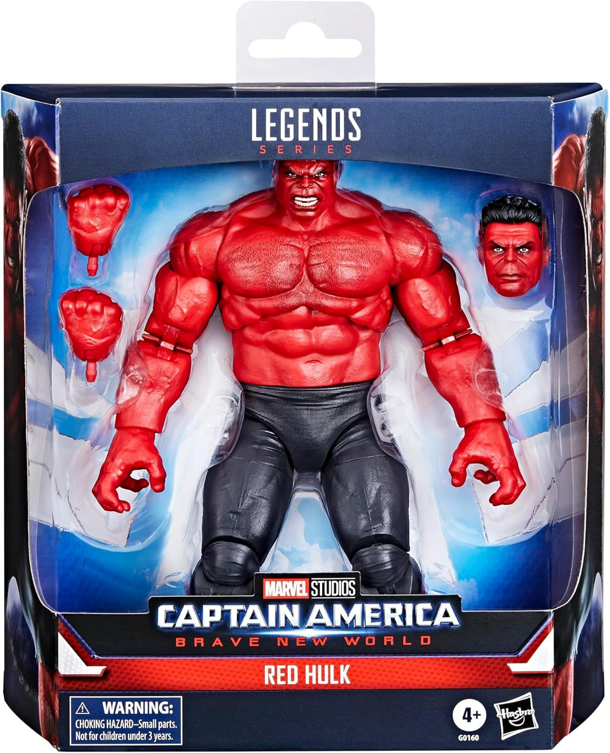 Marvel Legends Series Red Hulk Actionfigur (Maßstab: 15 cm) für Captain America: Brave New World Actionfiguren Naty Shop