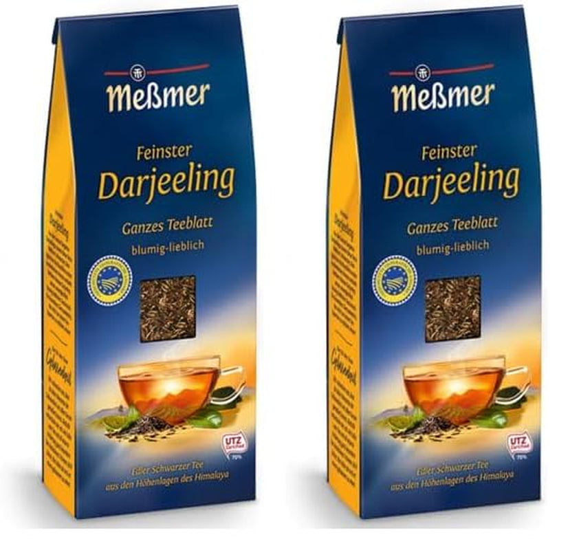 Meßmer Ceai verde fin | Frunze de ceai întregi | 150 g | Proaspăt și aromat | Vegan | Fără gluten | Fără lactoză