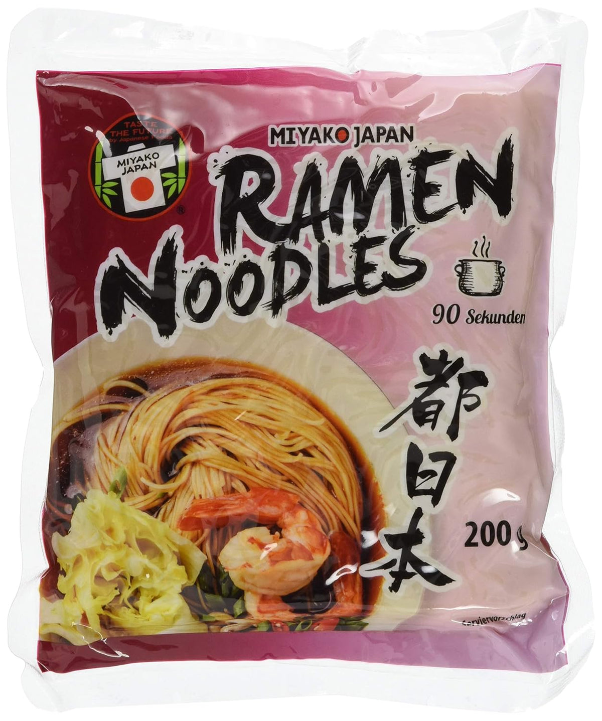 MIYAKO Ramen-Nudeln nach japanischer Art, 200 g