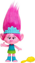 Mattel DREAMWORKS TROLLS Rainbow Hairtunes Poppy Puppe – Licht und Ton, helles Haar, Musik und Stühle, abnehmbare Krone, ab 3 Jahren, HNF20 Puppen Naty Shop Regina Poppy