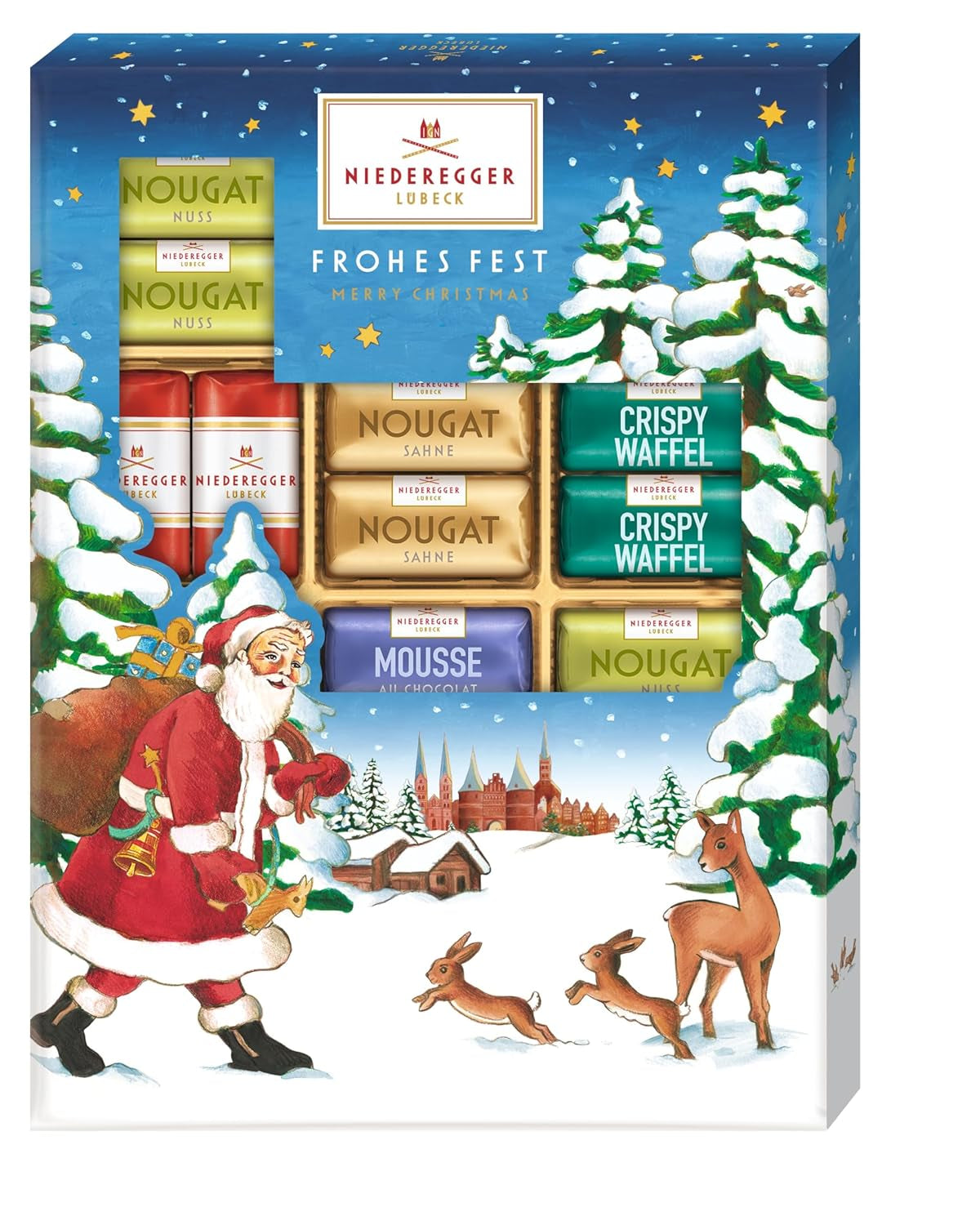 Niederegger Master Selection Weihnachten 300 Gramm Schokoladensüßigkeit Naty Shop Standardtitel