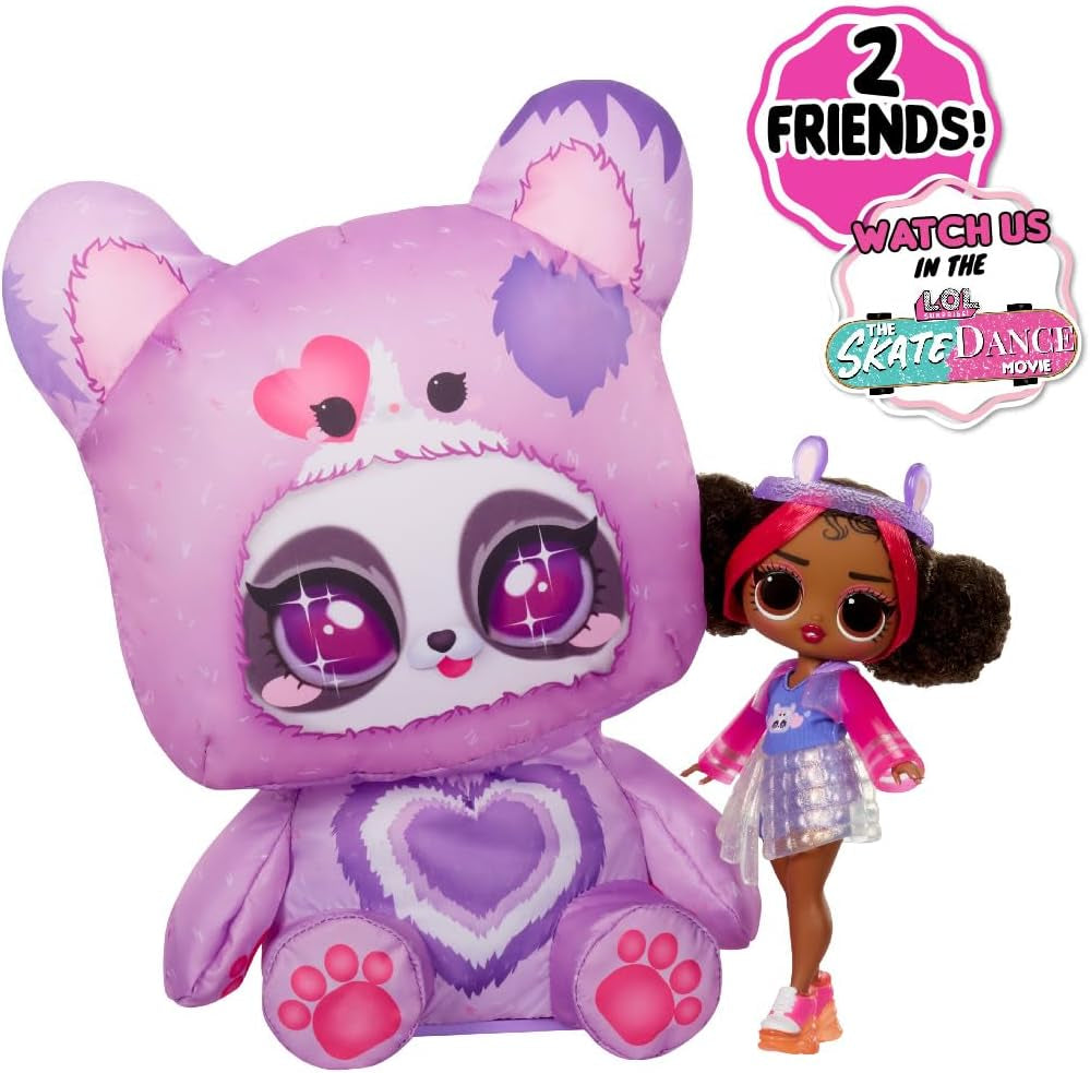 L.O.L. Surprise! Tweens Costume Surprise Hoops Cutie Modepuppe mit Aufblasbarem Lila Pandakostüm und Zahlreichen Überraschungen, u. a. Tolle Mode und Accessoires - Ideal für Kinder ab 4 Jahren