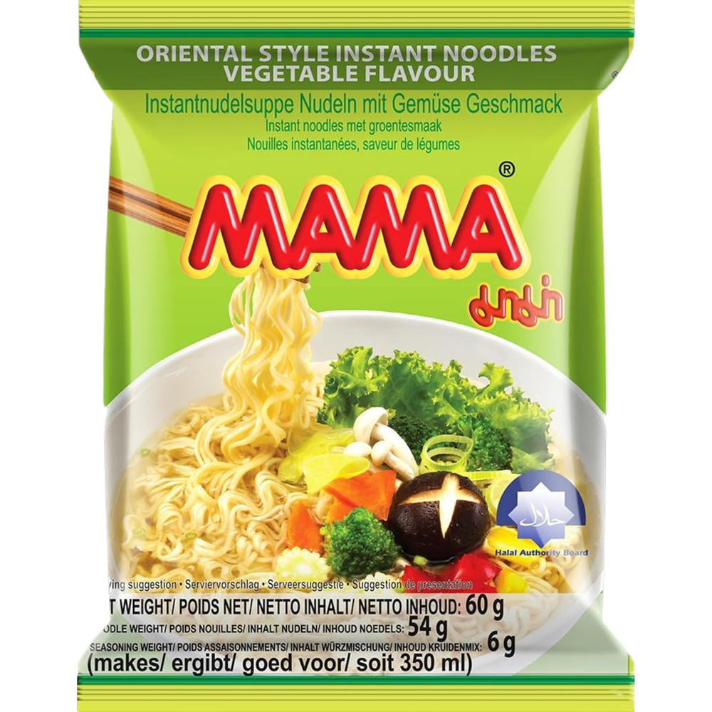 MAMA - Instantnudeln mit Gemüse, 30er Pack (30 x 60g)